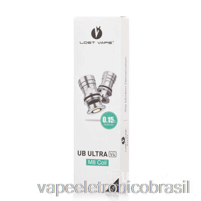 Bobinas De Substituição Vape Eletronico Perdidas Vape Ultra Boost [v4] Bobinas M8 De 0,15 Ohm